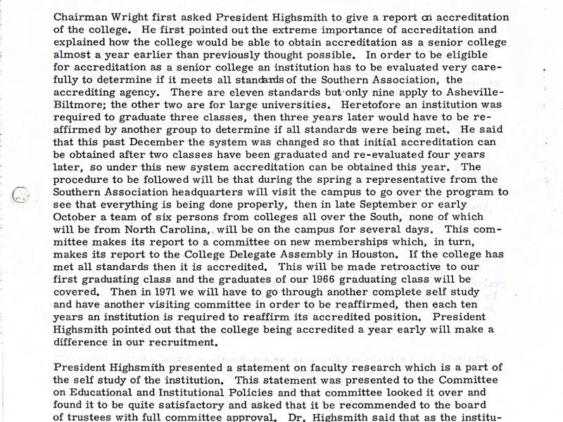 1967 A-B Trustees Quarterly Meetings